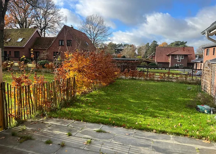 شقة Brauel Am Nordpfad Zevener Geest - Ruhige, Moderne 2 Wohnung, Ladestation, Parkplatz, Wlan, Garten زيفين
